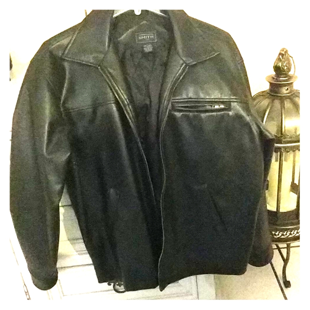 Whispering Smith Men Leather Jacket